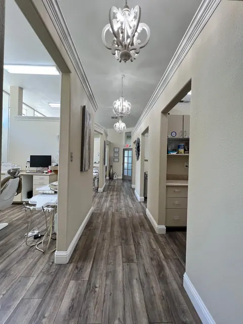 Interior of the Luma Ajlouni, D.D.S. dental office in Gilroy